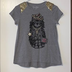 Girls Jessica Simpson bling tee